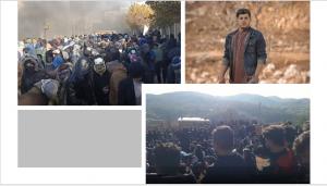 Reports provided by local activists indicate regime security forces opened fire on people in Javanrud and killed 22-year-old Borhan Eliasi. Security forces aimed directly at those gathered for today’s memorial ceremony They also injured eight people.