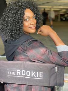 Actress Ashli Auguillard guest stars on upcoming episodes of ABC's police dramas THE ROOKIE and THE ROOKIE: FEDS