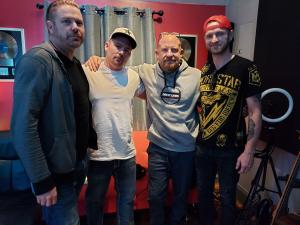 Saving Abel bassist Scott Wilson, Hip Hop artist Drew Lines, Producer Malcolm Springer and Singer/Songwriter Scotty Austin