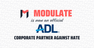 Modulate is an ADL Corporate Partner Against Hate