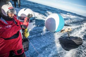 Drifter buoys will be deployed during The Ocean Race, which will transmit data via satellite to help improve weather forecasting