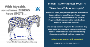 The MSU Myositis Awareness Theme
