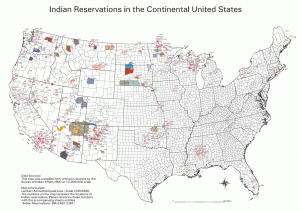 Indian Reservations in the Continental United States