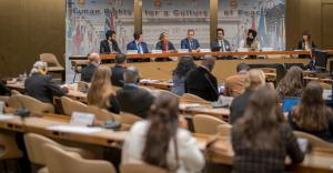 Interfaith Human Rights conference at Palais des Nations in Geneva in December, moderated by the vice president of the Church of Scientology European Office on Public Affairs and Human Rights, kicks off the yearlong celebration of the UDHR by the Church of Scientology