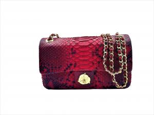 Red Python HandBag by Nicolas of Palm Beach