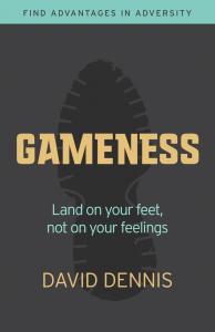 This is a photo of the cover of Gameness.