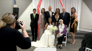 Friends and family celebrated with the couples during the 2022 Valentine's Day Ceremony