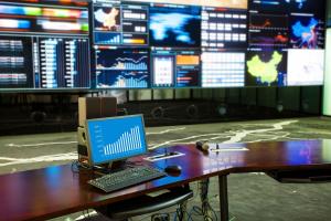 computer in the operation center