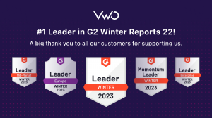 VWO Leader Badges : G2 Winter Report 2022