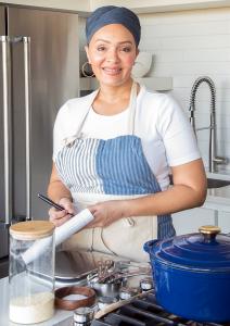 Female chef won an award to help her succeed in her culinary career
