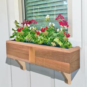 Reinforced PVC / Cedar Window Box