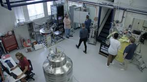 Bird's eye view of one of Diraq's labs in Sydney, Australia