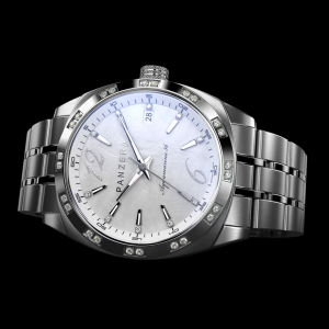 Aquamarine 36 Silver Case