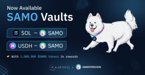 samoyedcoin-samo-kamino-vaults-solana-samo-price-solana-meme-coins-samo-token-bonk-inu-buy-samoyed-coin-samo-nft-kamino-finance-samo-vaults-rewards
