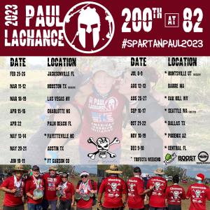 Paul Lachance is a Spartan Warrior Who Continues to Inspire; He Turns 82 Years Old This Year