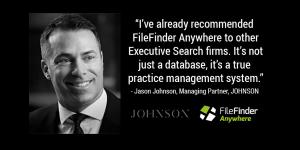 Johnson Chooses FileFinder Executive Search Software