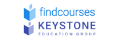 findcourses and Keystone Education Group logos
