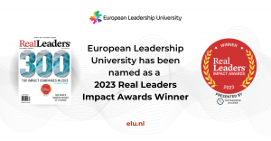 European Leadership University Has Been Named As a 2023 Real Leaders Impact Awards Winner
