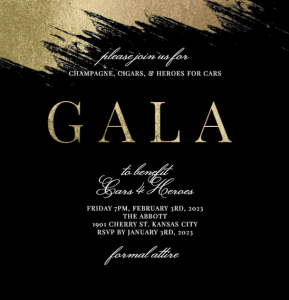 Shamrock Roofing Gala Invitation