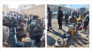 The regime’s engineered statistics indicate that five provinces face low gas pressure. But the reality is that this crisis expands across Iran. In many areas which lack gas piping, locals have to stand in lines for hours to get a gas capsule.