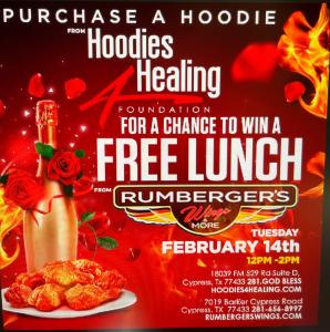 Hoodies4Healing teams up with Rumbergers Wings