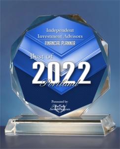Independent Investment Advisors 2022 Best of Portland Award
