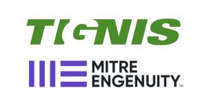 Tignis MITRE Engenuity logos