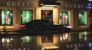 Apparel Maker Gucci Storefront