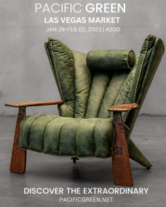 Las Vegas Market is the perfect opportunity to showoff our entirely innovative approach to hand-crafted, exotic, sustainable furniture.
