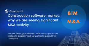Construction software market M&A activity