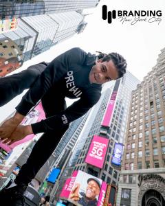 Branding New York City - Times Square - Fitness Urban Model