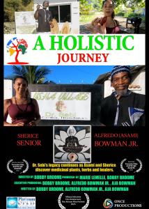 The documentary led by Dr. Sebi's son Alfredo "Asami" Bowman, Jr. and his wife Sherice NKA Aja take you on a journey of teachable moments about healing practices and remedies and the holistic lifestyles of people around the world who live long healthy lives.
