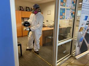 Eco-friendly cleaning company in Manhattan Beach, Naturally Green, provides COVID-19 sanitization services using safe and natural cleaning products, hospital-grade disinfectants, and thorough cleaning protocols to keep homes and offices clean and prevent