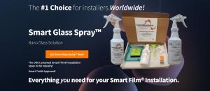 Smart Glass Spray and Complete Smart Tint® Riot Tint™ Installation Kit