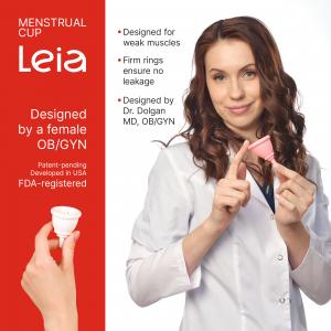 Leia Menstrual Cup designed by OB/GYB