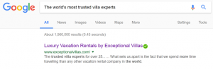 Most trusted villa company in the world
