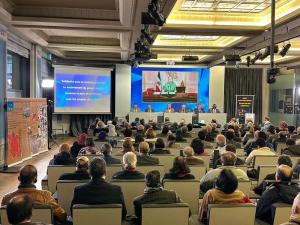 As part of its solidarity with the Iranian people’s resistance and uprising, the “Committee of Arab Islamic Solidarity with the Iranian Resistance”  The conference was attended by personalities from Jordan, Syria, Tunisia, Algeria, Yemen, Iraq, and Sudan.