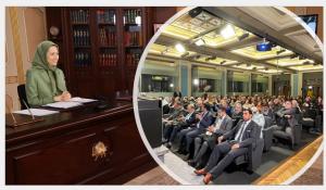 The speakers stated in their speech about the heroic fight of the Iranians. They also referred to NCRI’s main group the (PMOI / MEK), as the uprising’s driving force and a democratic alternative which is led by (NCRI)President-elect Mrs. Maryam Rajavi.