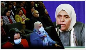 Dr. Asma Al Rawahna, chair of the National Coalition Faction of the  Jordanian Parliament, was among the event’s speakers. She said about the “long struggle history of Iranian women and deprivation, and torture that they are subjected to on a daily basis."
