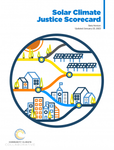 Cover of Solar Climate Justice Scorecard