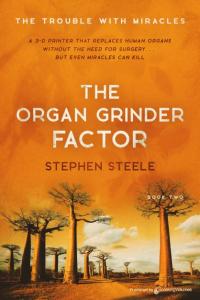 This is a photo of the cover of The Organ Grinder Factor.