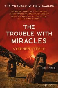 This is a photo of the cover of The Trouble With Miracles.