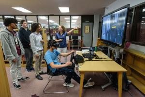 BluWorkz trains students with VR forklift simulator