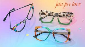 Valentine's day glasses