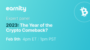 2023: The Year of the Crypto Comeback? Virtual Event February 9th 4pm ET