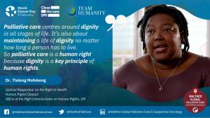 Dr. Tlaleng Mofokeng, UN Special Rapporteur on the Right to Health, Office of the UN High Commissioner for Human Rights