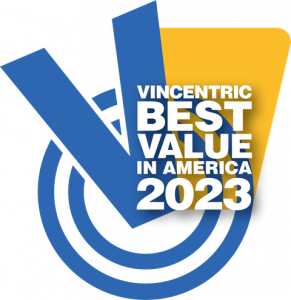 2023 Vincentric Best Value in America Logo
