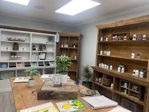 Bradford Wellness Co. CBD dispensary inside the store