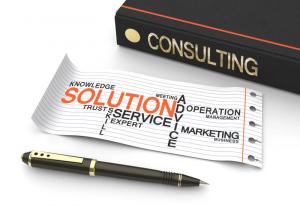 seo and web design consulting concept