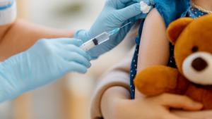 Child Receiving Medicine